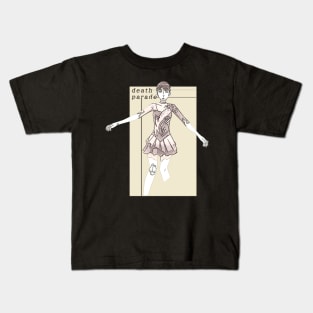 Death Parade ''INJURED VENGEANCE'' V2 Kids T-Shirt